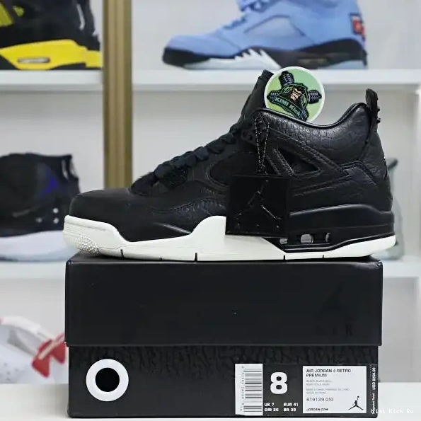 retro 4 ponyhair black Air Jordan Kimikick Jordan 0425
